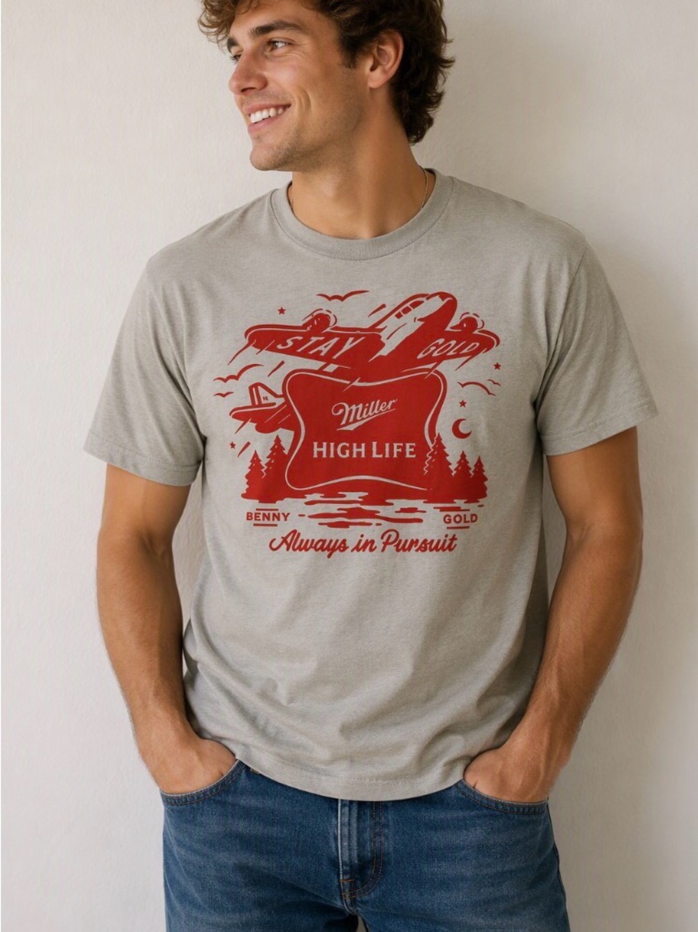Miller High Life Graphic Tee